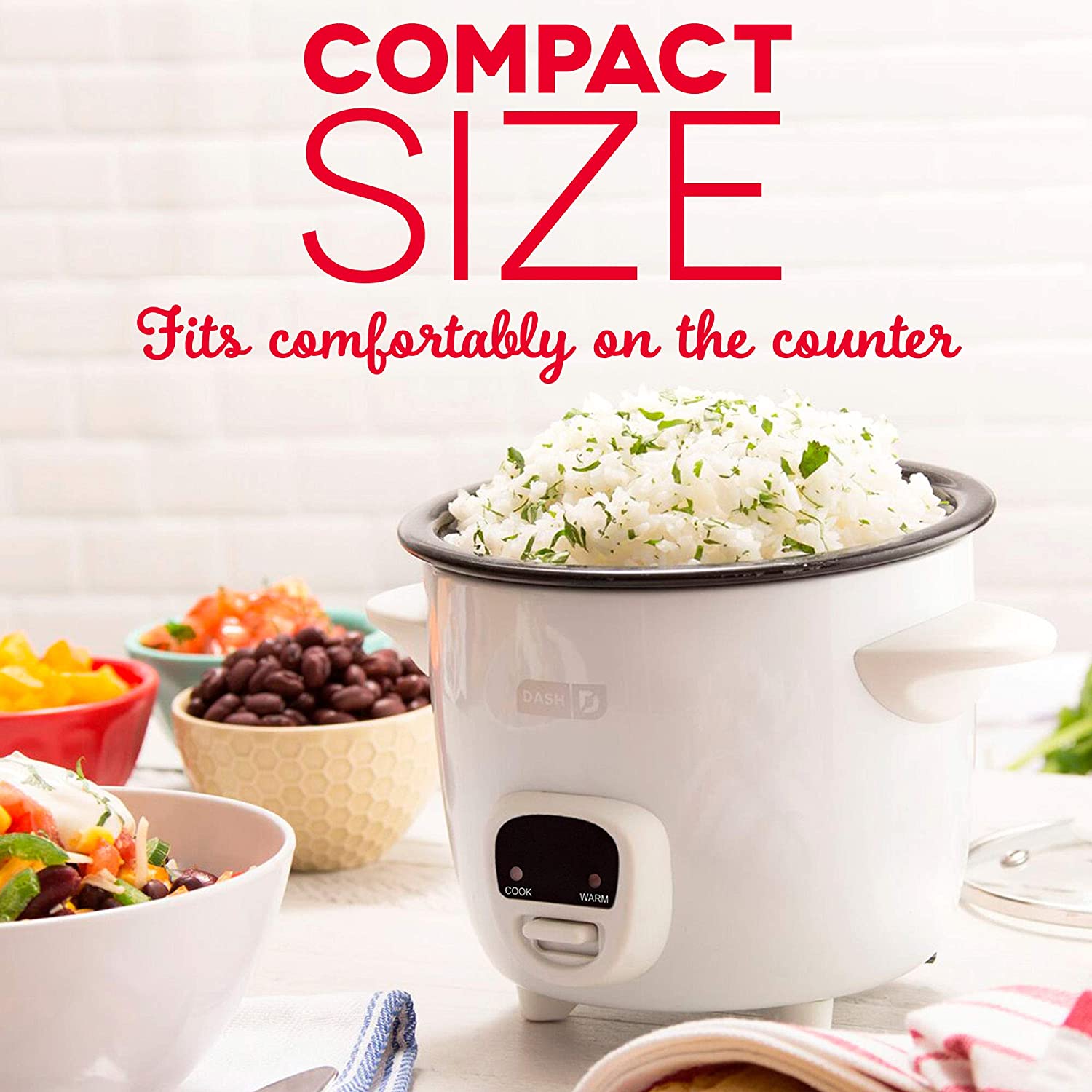 Dash Compact Rice Cooker